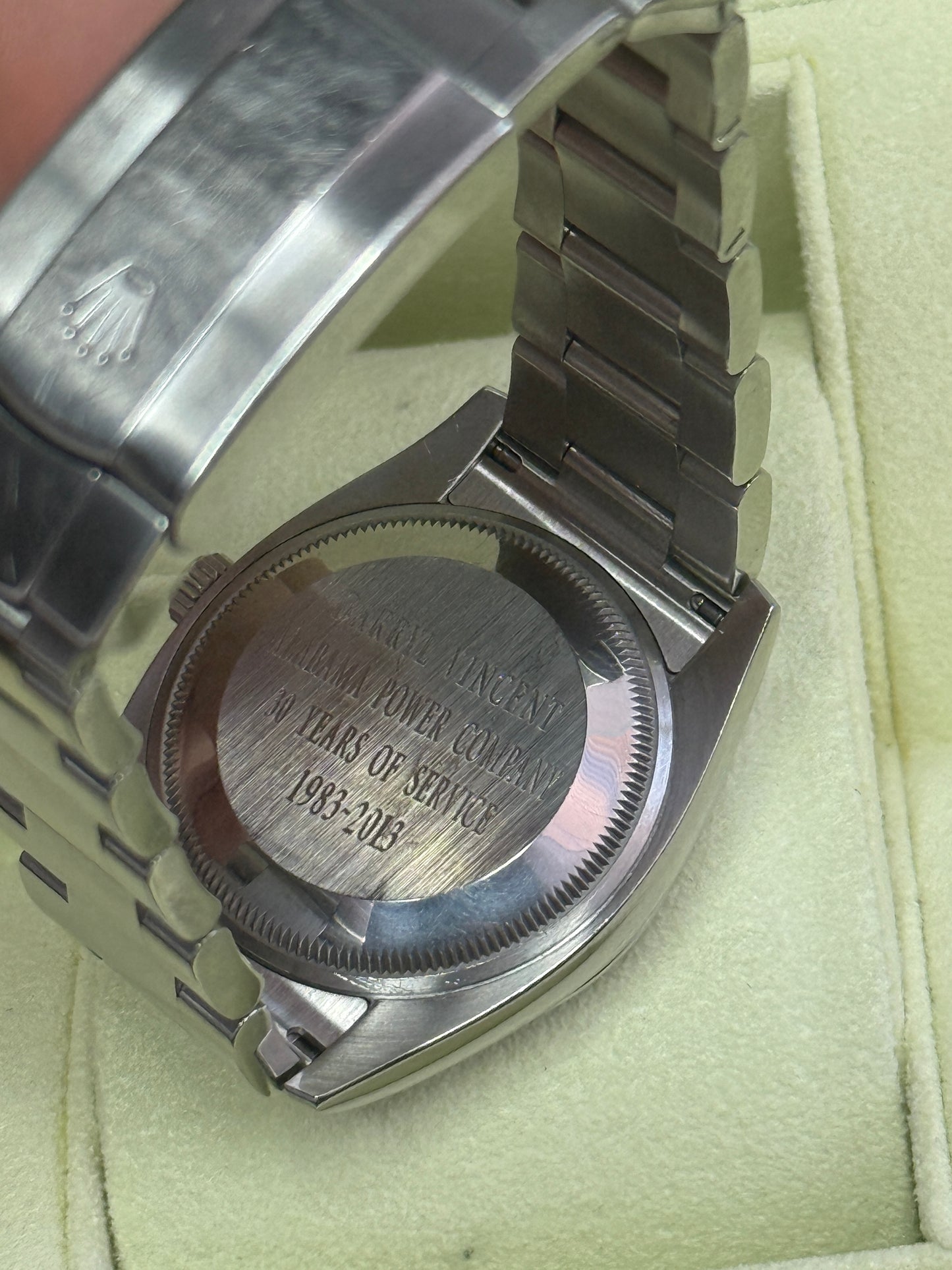 2012 Rolex 34mm Oyster Perpetual Air King 114200