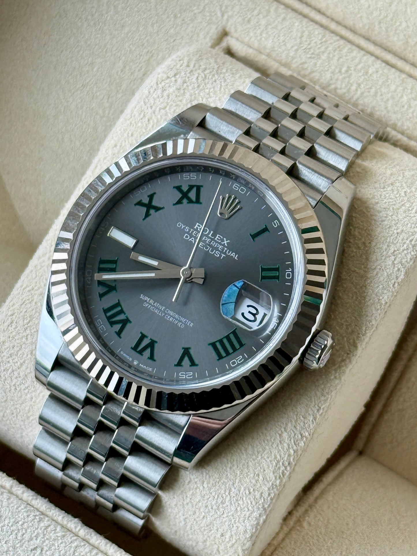 2024 Rolex Datejust Wimbledon 41mm 126334