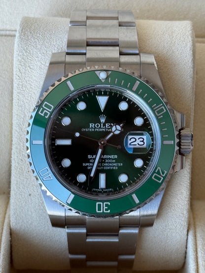 2017 Rolex Submariner Date Green "Hulk" 40mm 116610LV