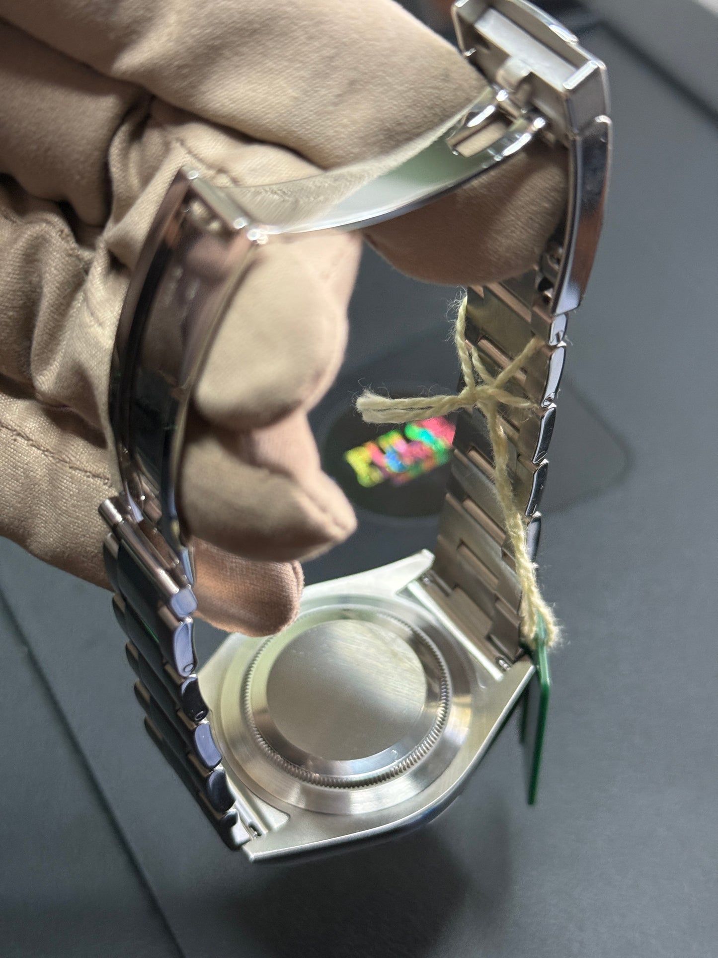 2012 Rolex 41mm Datejust II Rhodium Diamond 116334