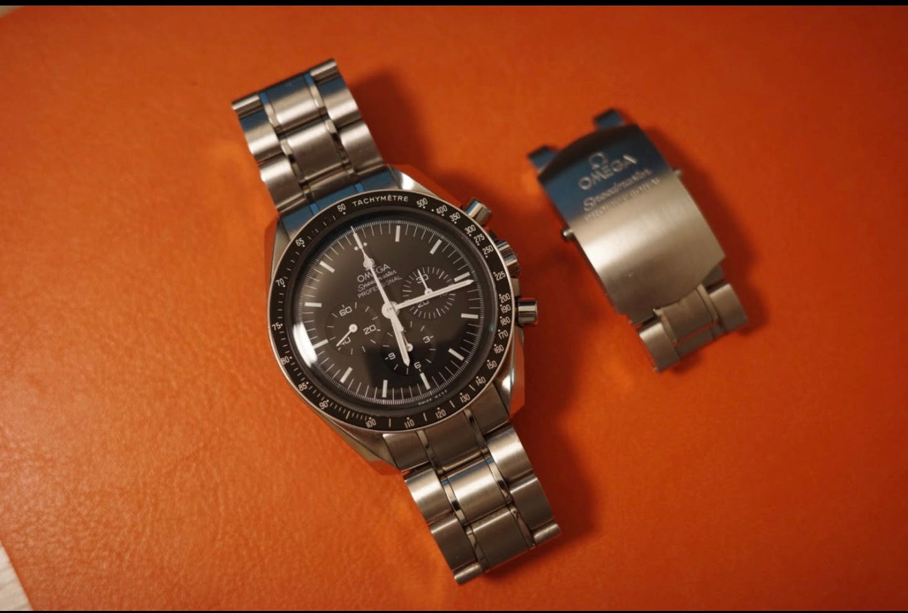 2018 Omega Speedmaster Moonwatch Pro Hesalite Cal. 1861