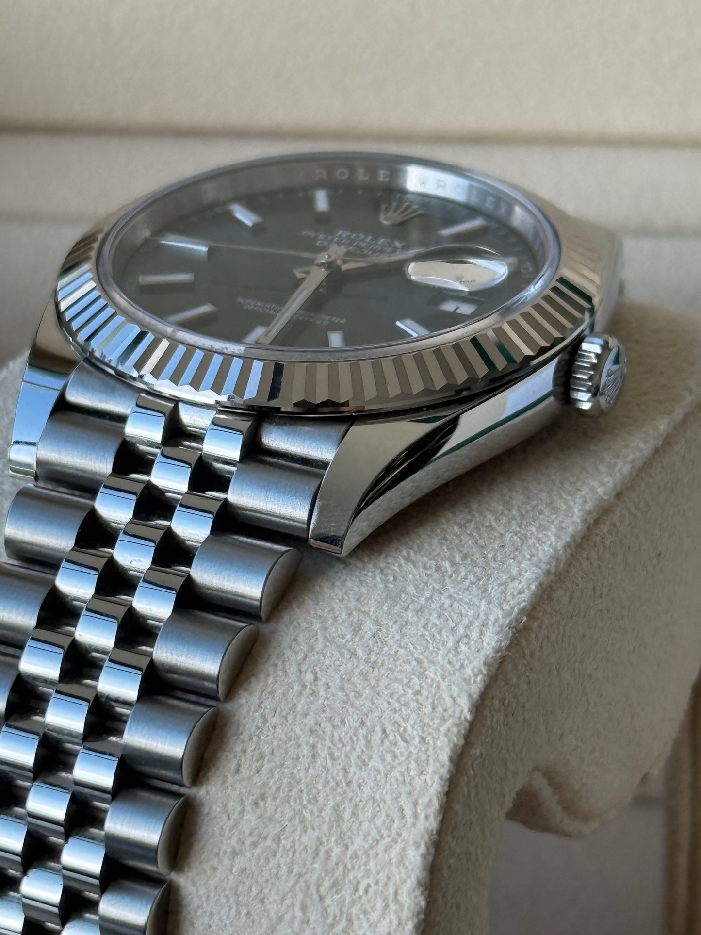 2024 Rolex Datejust Mint Green 41mm 126334