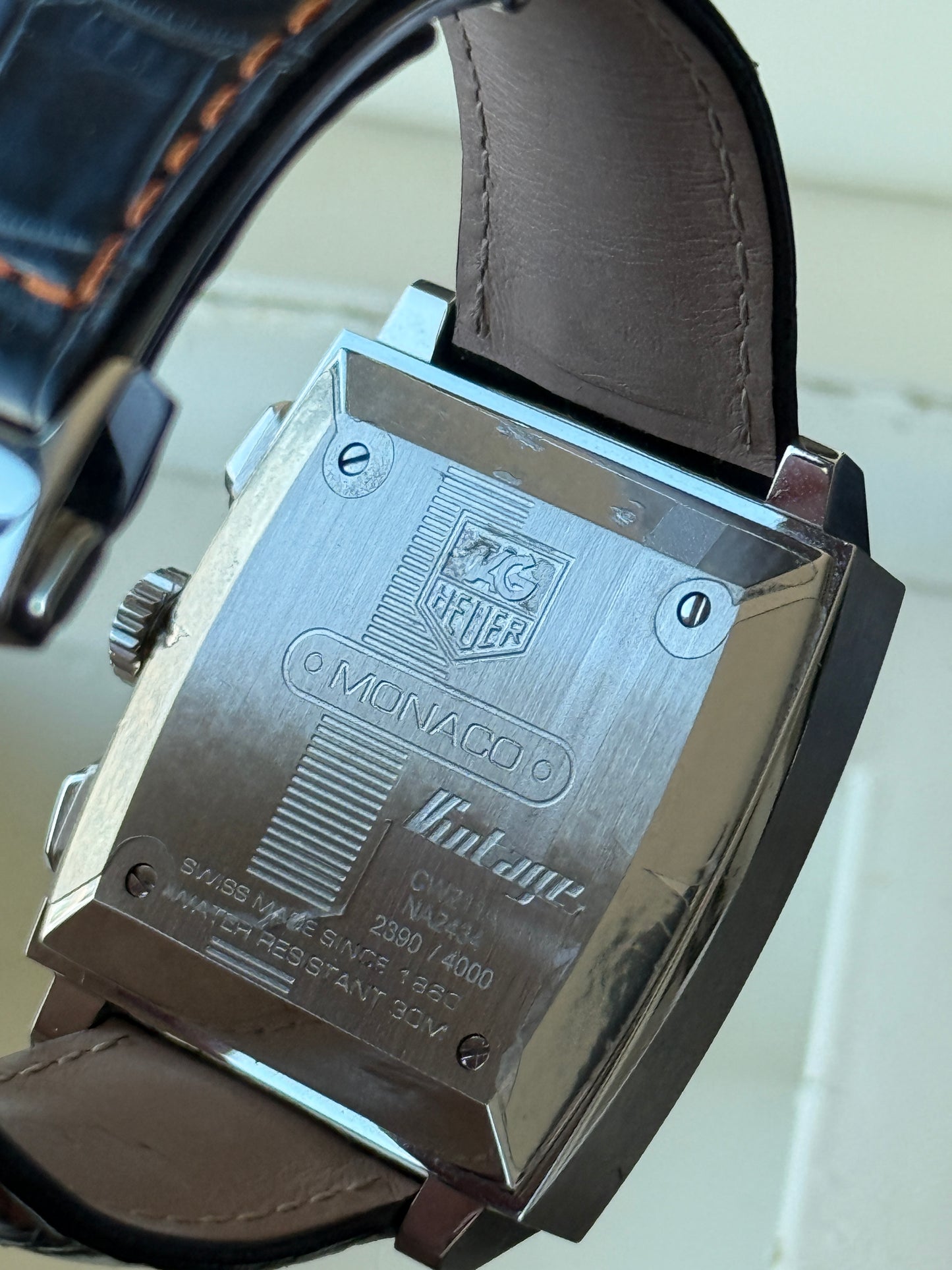 Tag Heur Monaco Special Edition Black 38mm "Gulf" CW211A