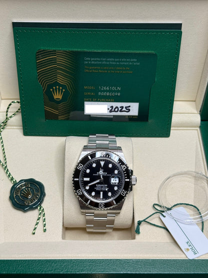 November 2025 41mm Submariner Date 126610LN