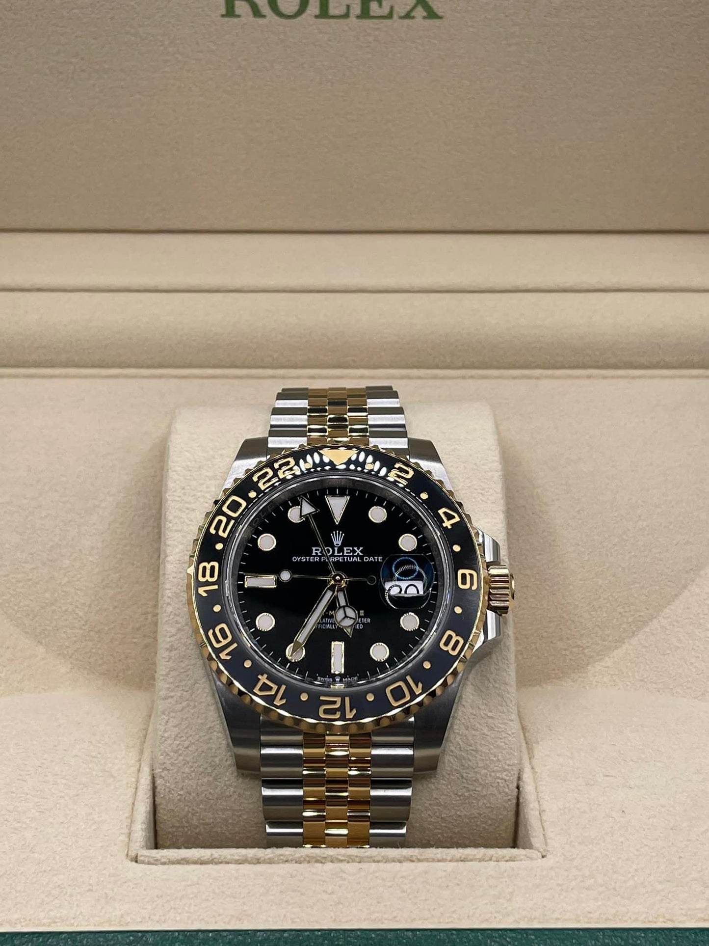 2024 GMT-Master II 40mm "Zombie" Black/Gold