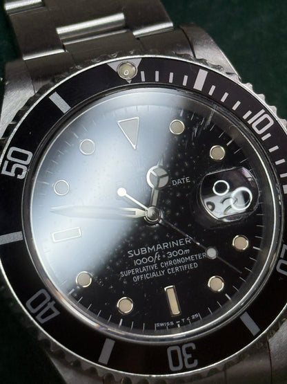 1989 Rolex 40mm Submariner Date 16610 Complete Collector’s Set