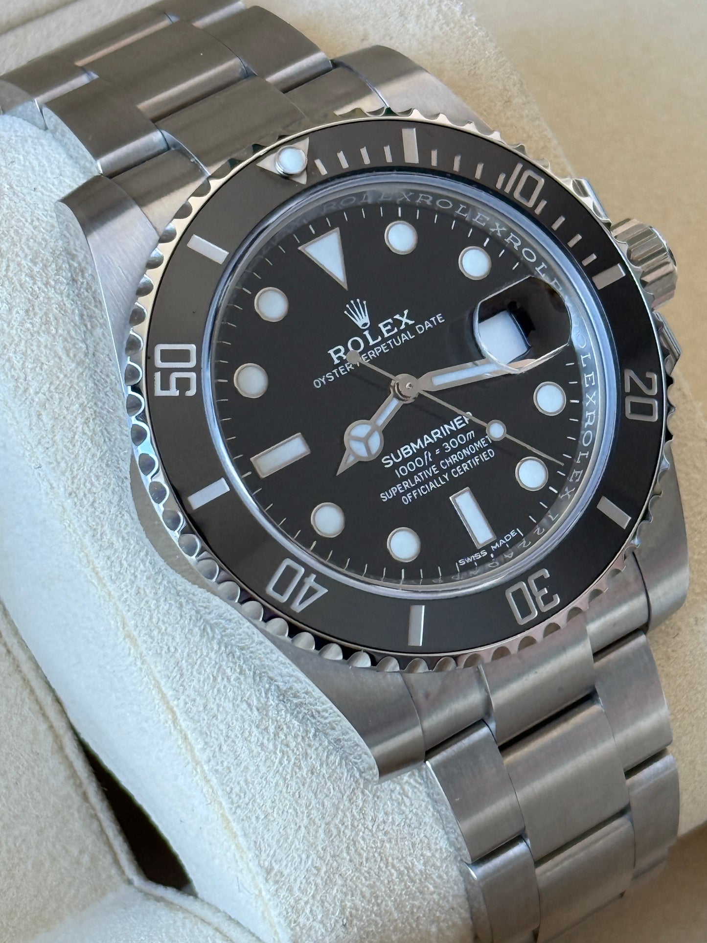2018 Rolex Submariner Date 40mm 116610LN "NOS"