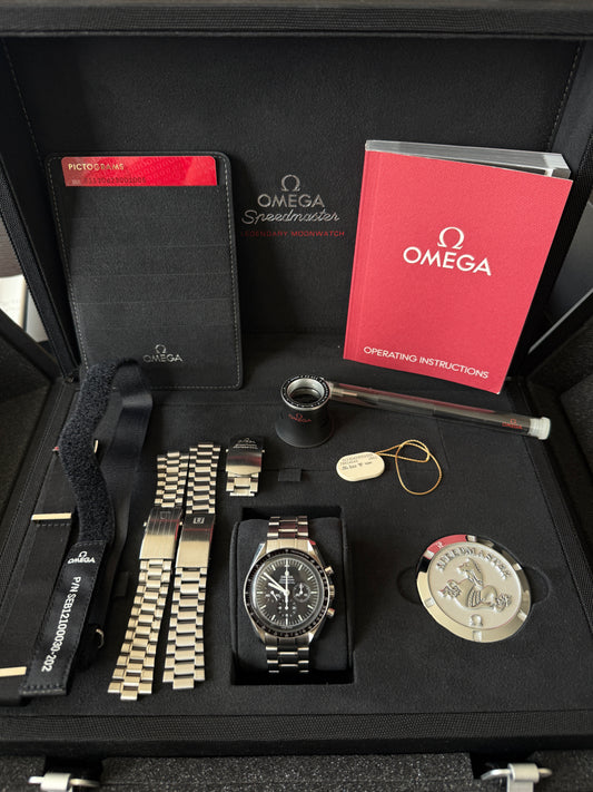 2018 Omega Speedmaster Moonwatch Pro Hesalite Cal. 1861