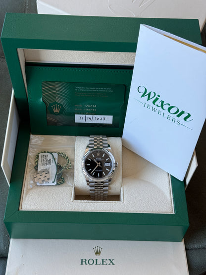 2023 Rolex Datejust Black Dial 36mm 126234