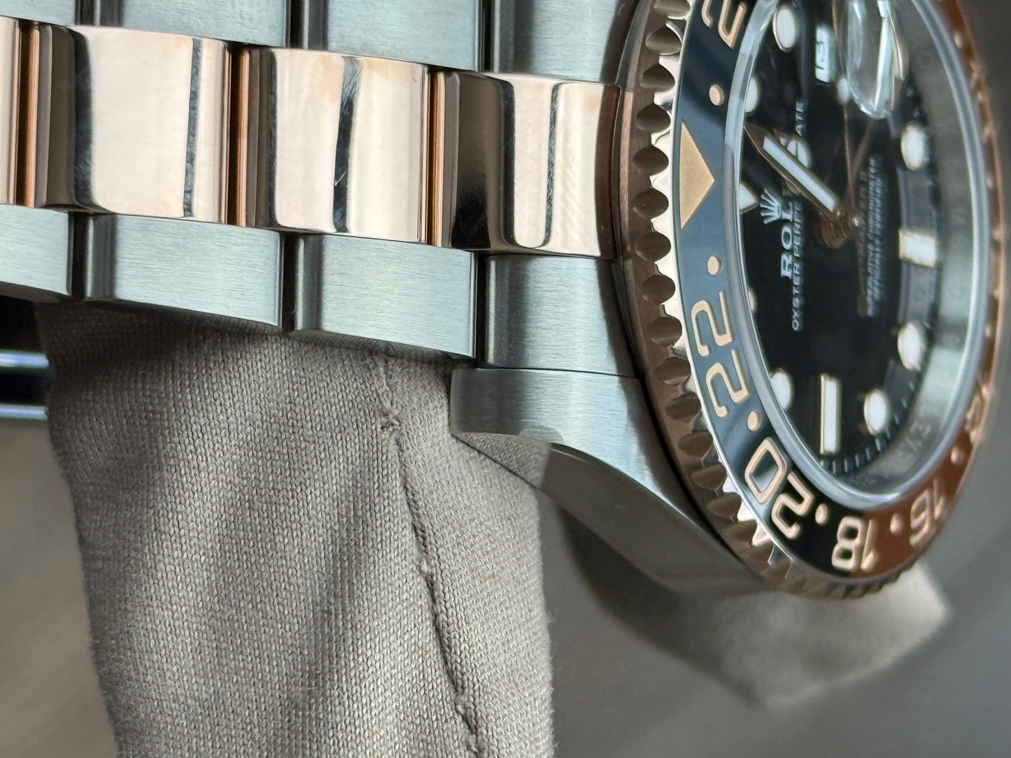 2024 Rolex GMT Master II “Rootbeer” Black/Brown Two Tone Rose Gold