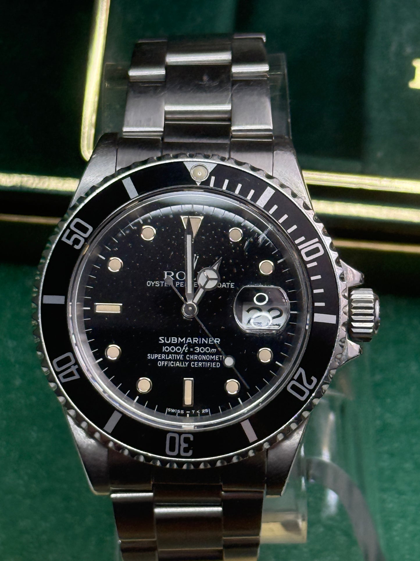 1989 Rolex 40mm Submariner Date 16610 Complete Collector’s Set