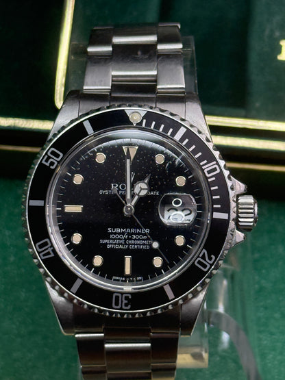 1989 Rolex 40mm Submariner Date 16610 Complete Collector’s Set