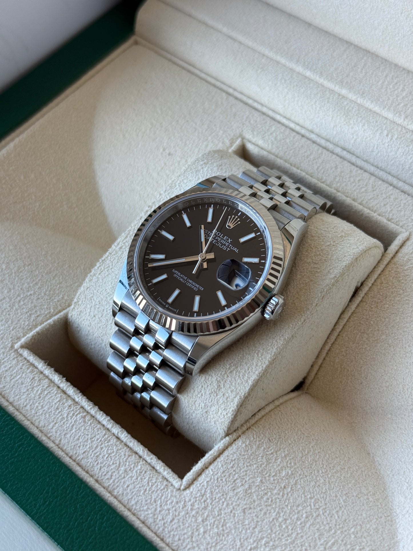 2023 Rolex Datejust Black Dial 36mm 126234