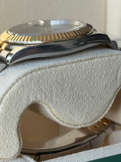 2022 Rolex Datejust Wimbledon Two Tone Yellow Gold 41mm 126333