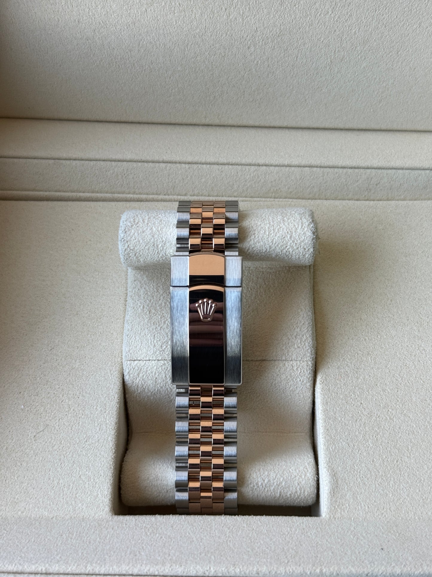 2021 Rolex Datejust Sundust Two Tone Rose Gold 41mm 126331