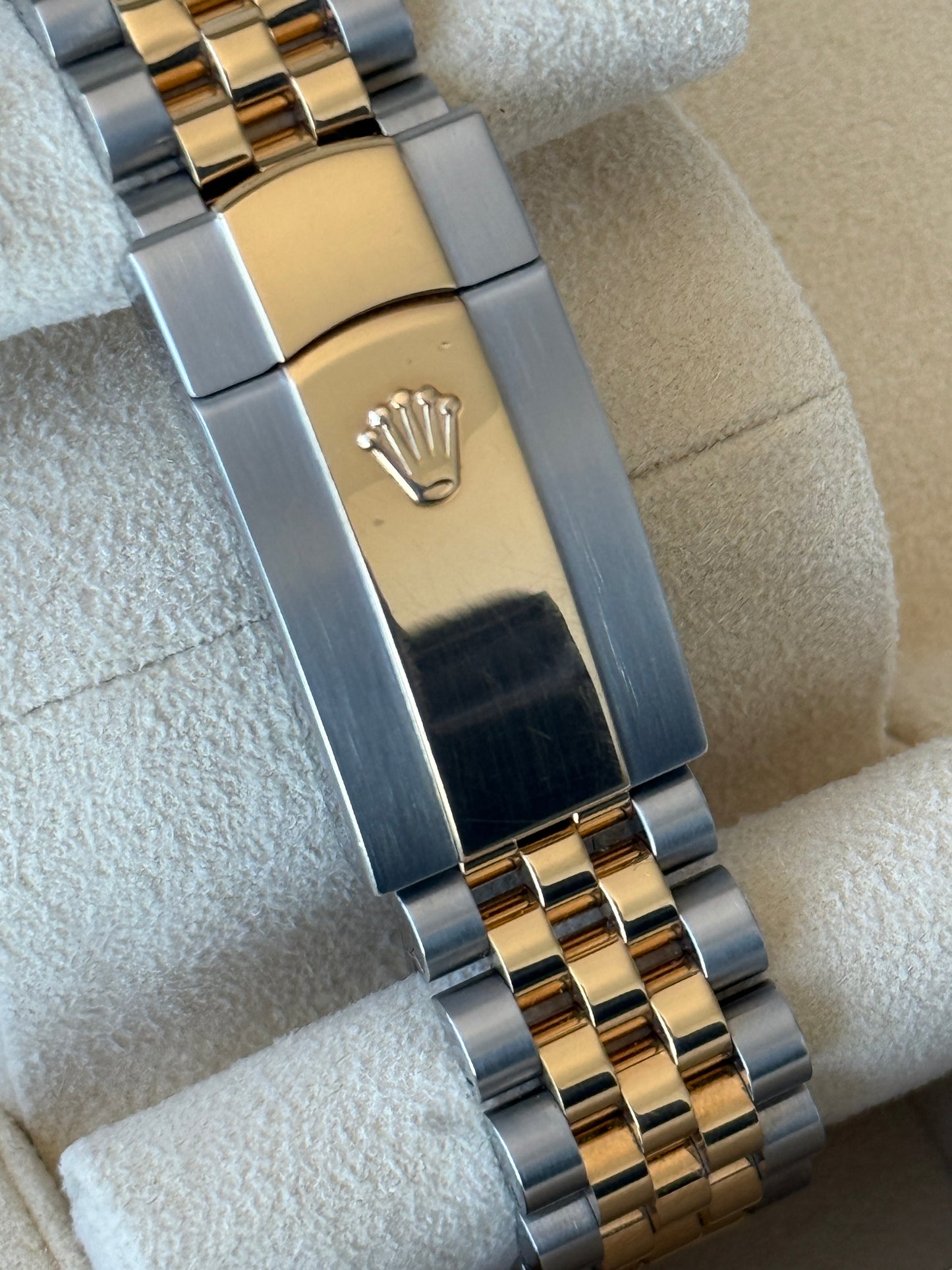 2022 Rolex Datejust Wimbledon Two Tone Yellow Gold 41mm 126333