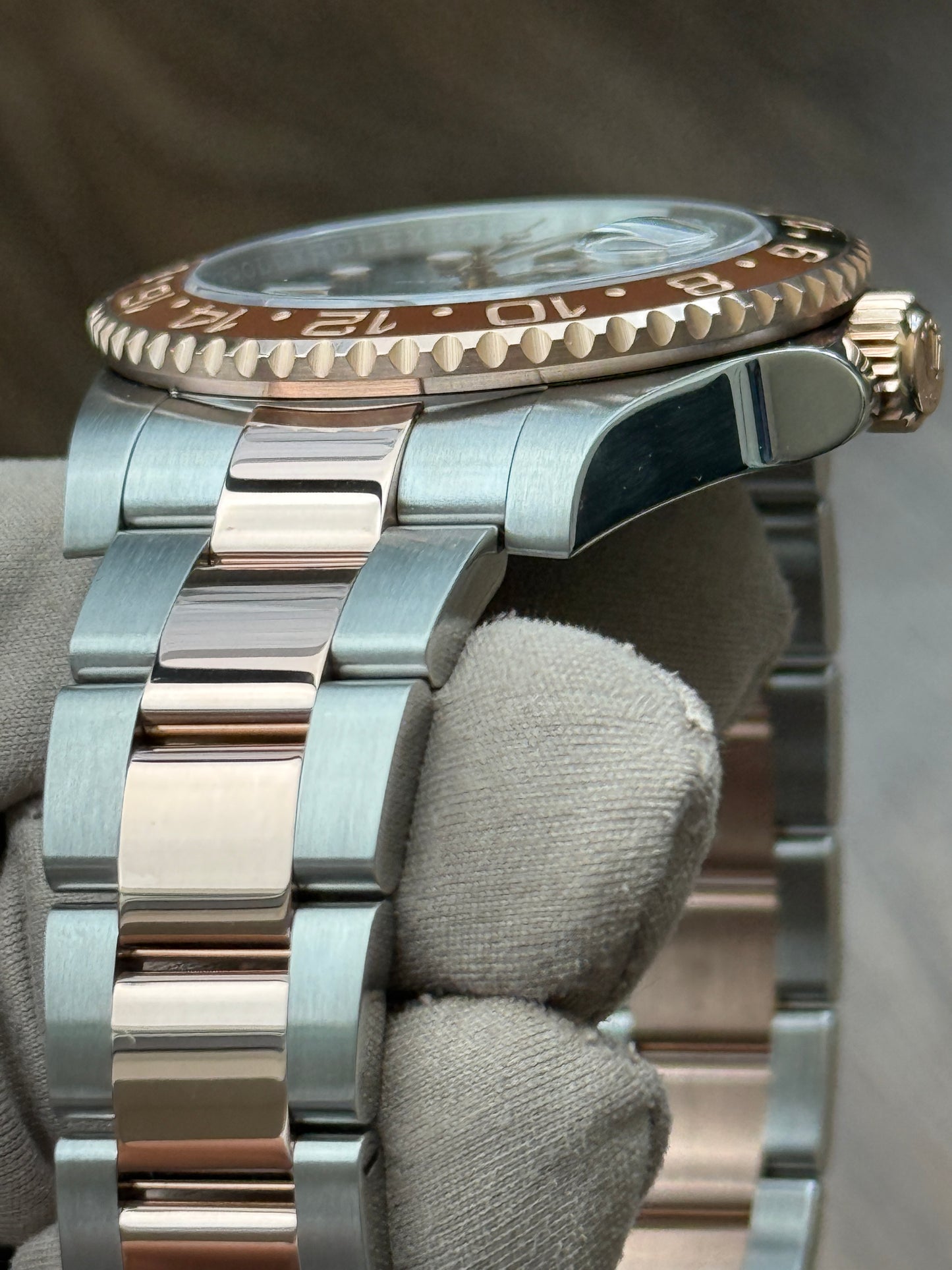 2024 Rolex GMT Master II “Rootbeer” Black/Brown Two Tone Rose Gold