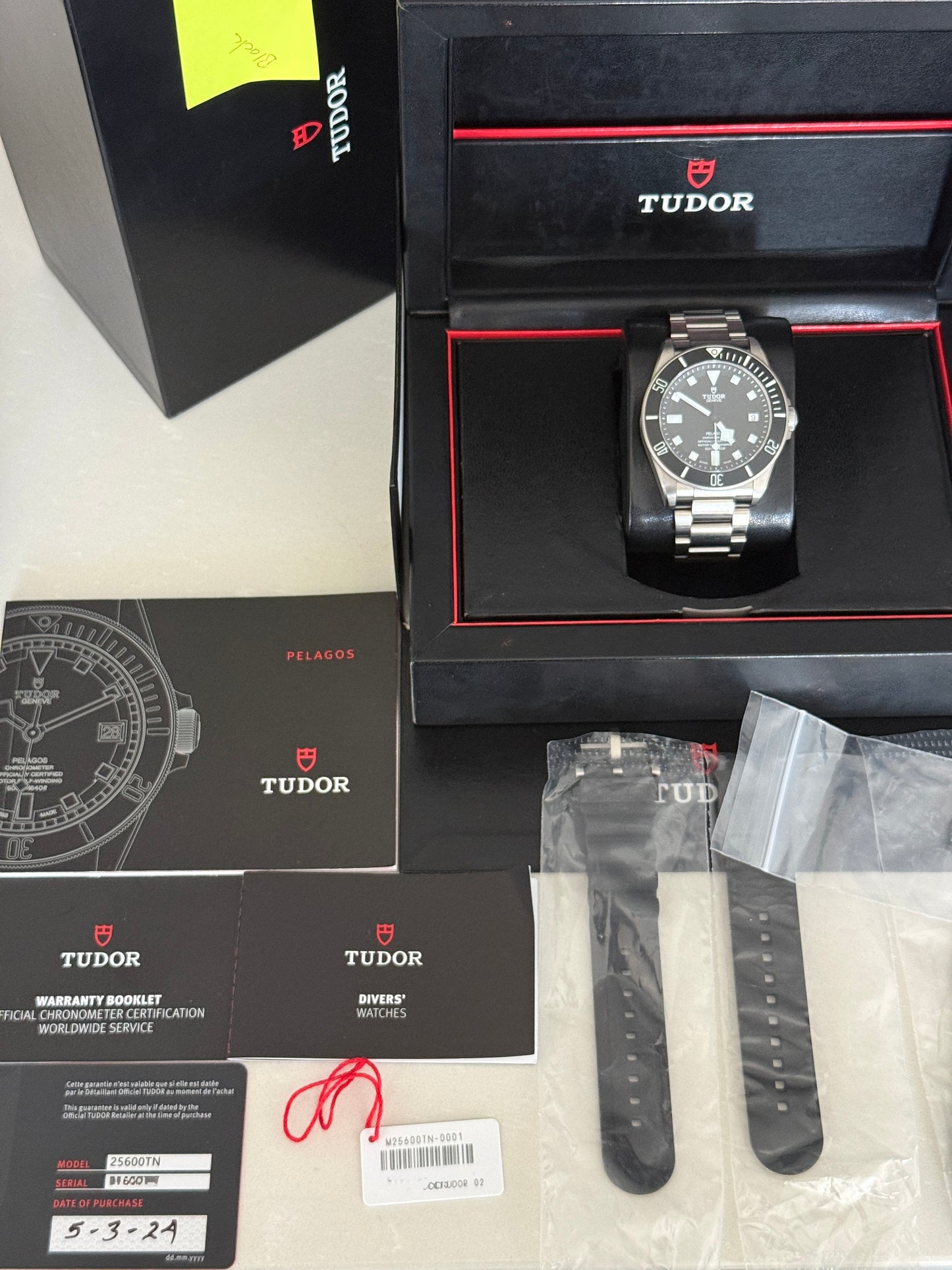 2024 Tudor Pelagos Black Titanium 42mm 25600TN