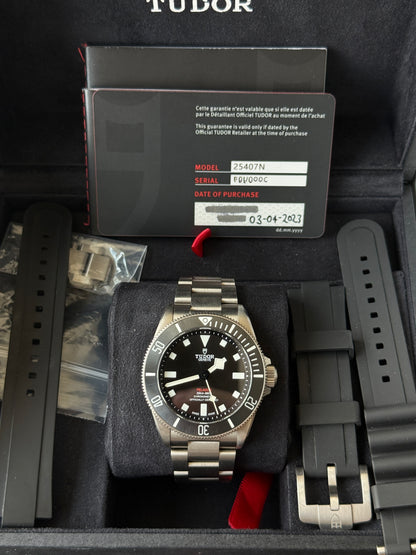 2023 Tudor Pelagos Black Titanium 39mm 25407N