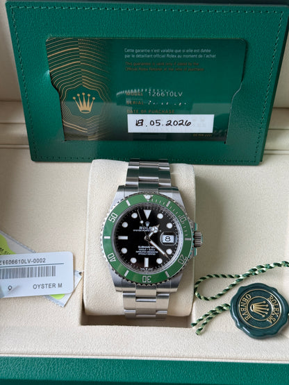 2026 Rolex Submariner Date “Starbucks” Green