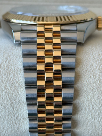 2022 Rolex Datejust Wimbledon Two Tone Yellow Gold 41mm 126333