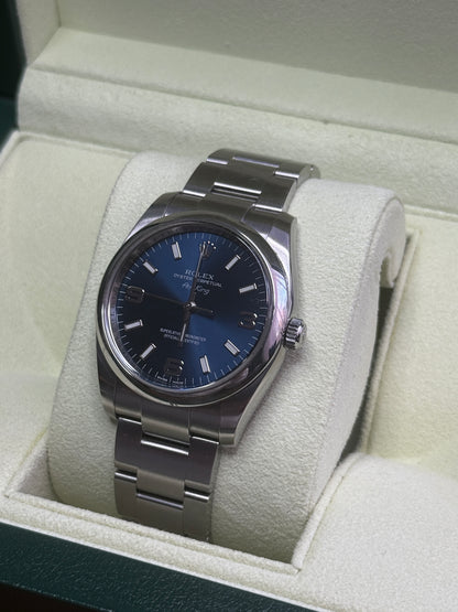 2012 Rolex 34mm Oyster Perpetual Air King 114200