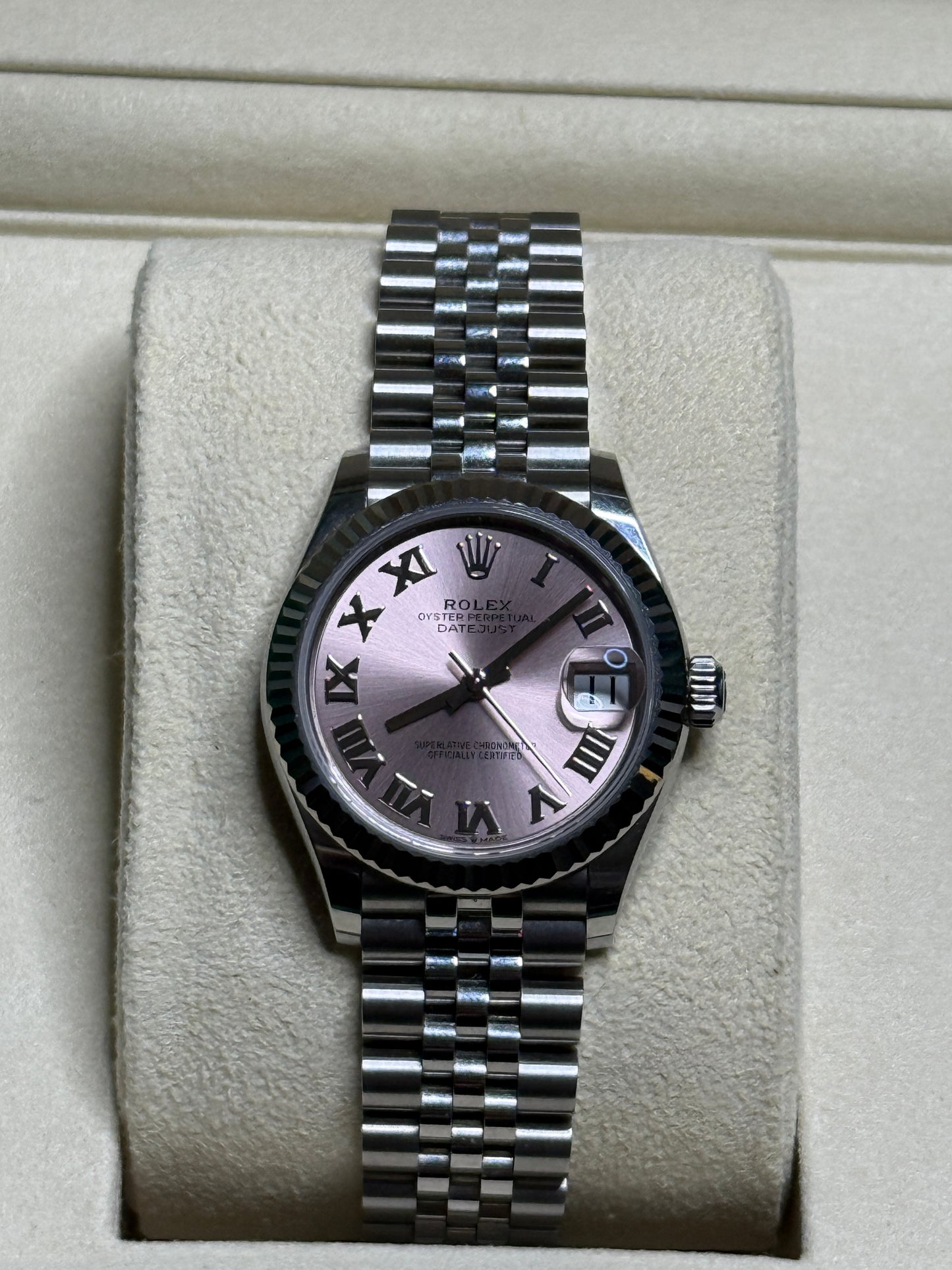 April 2025 31mm Ladies Datejust Pink Roman 278274