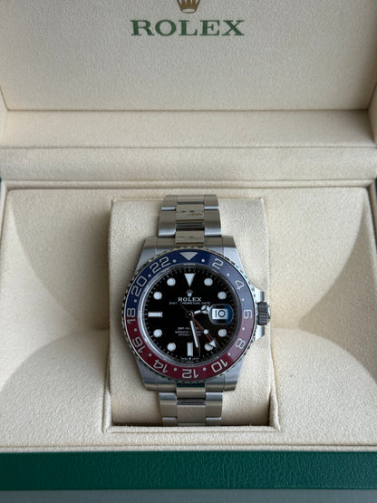2023 Rolex GMT Master II “Pepsi” Blue/Red