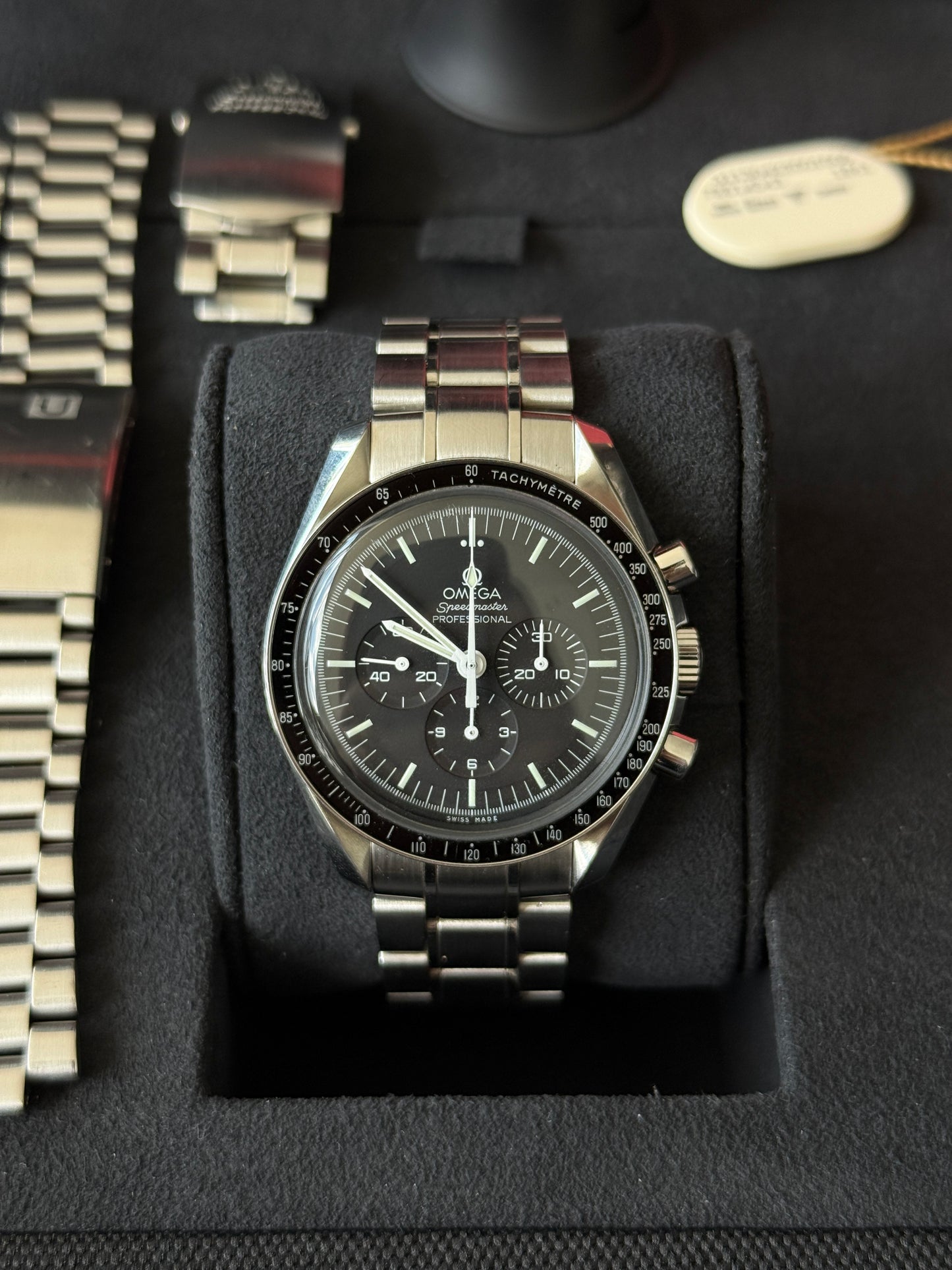 2018 Omega Speedmaster Moonwatch Pro Hesalite Cal. 1861