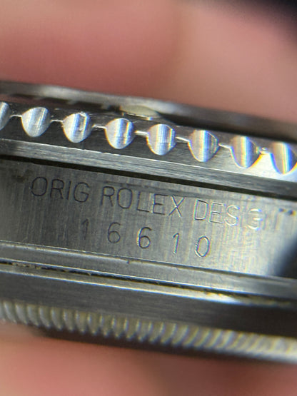 1989 Rolex 40mm Submariner Date 16610 Complete Collector’s Set