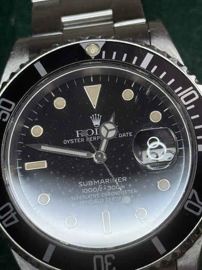 1989 Rolex 40mm Submariner Date 16610 Complete Collector’s Set