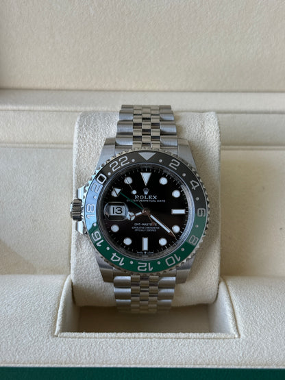 2024 Rolex GMT Master II “Sprite” Black/Green 40mm 126720VTNR
